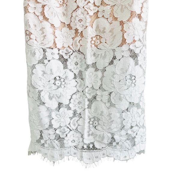 Lulus Divine Lover White Lace Bodycon Midi Dress - Picture 7 of 8